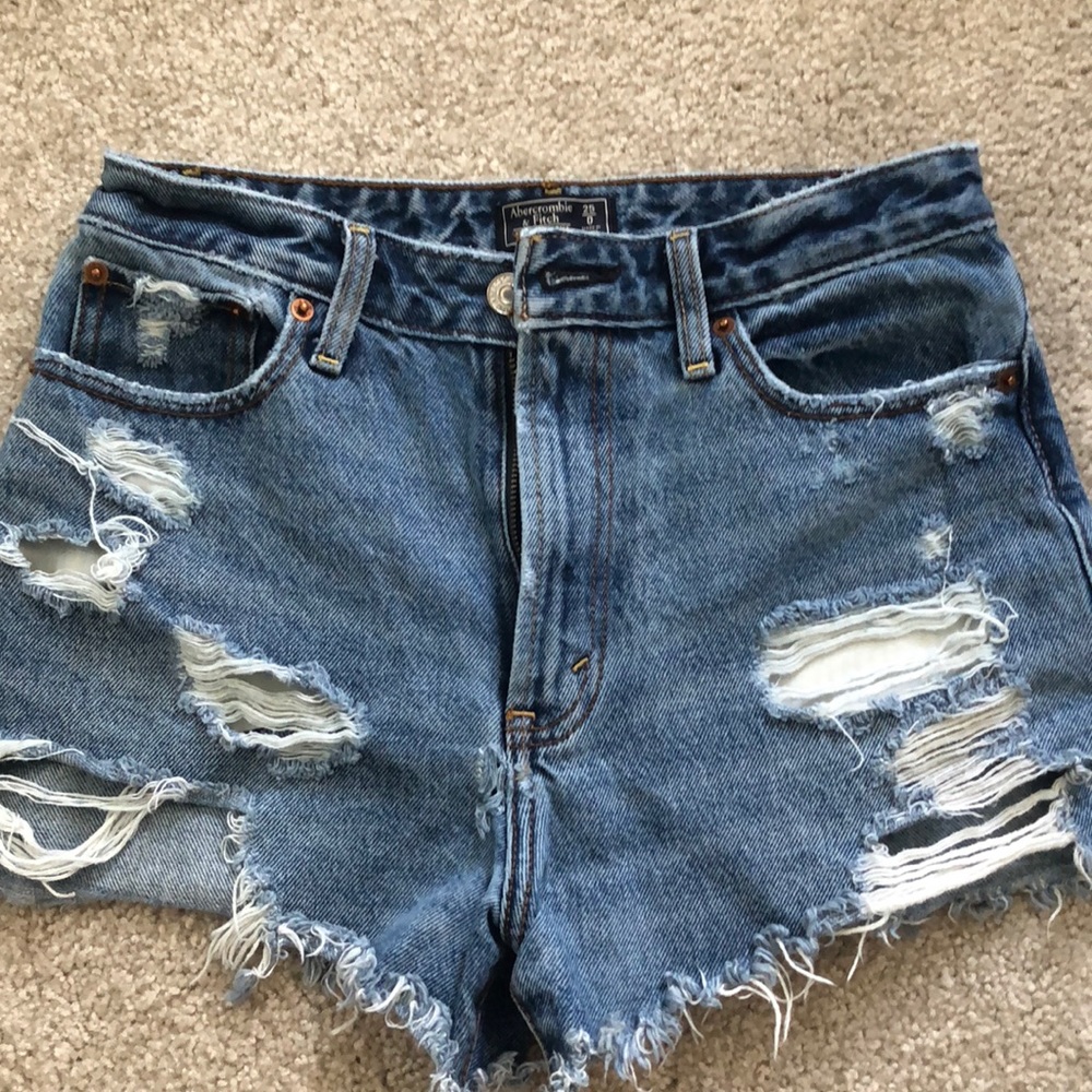 Abercrombie denim shorts
